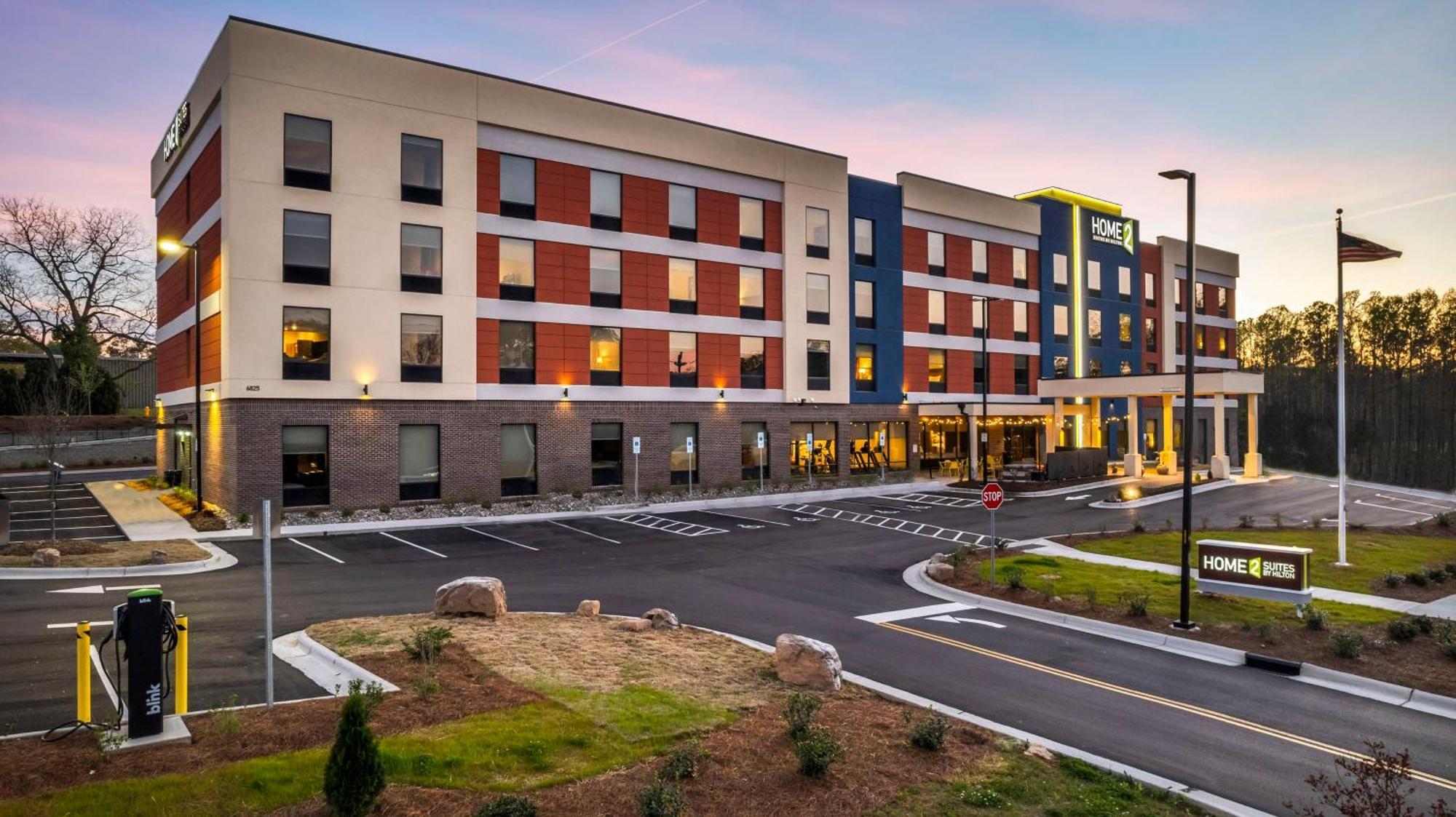 Home2 Suites By Hilton Raleigh West Lenovo Center Exteriör bild